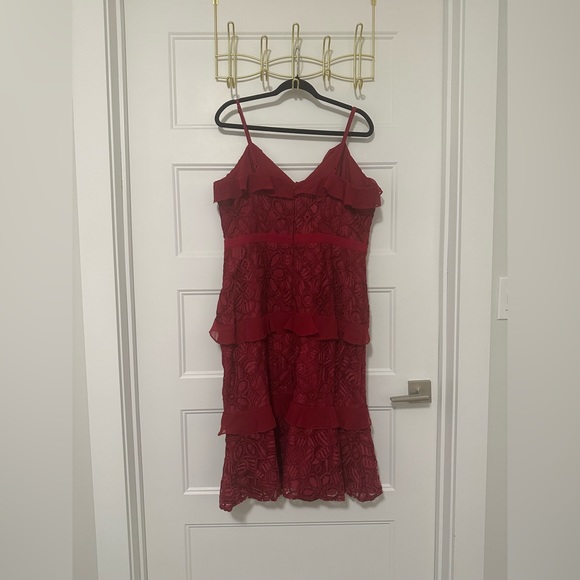 Red Adelyn Rae Dress - Picture 5 of 5